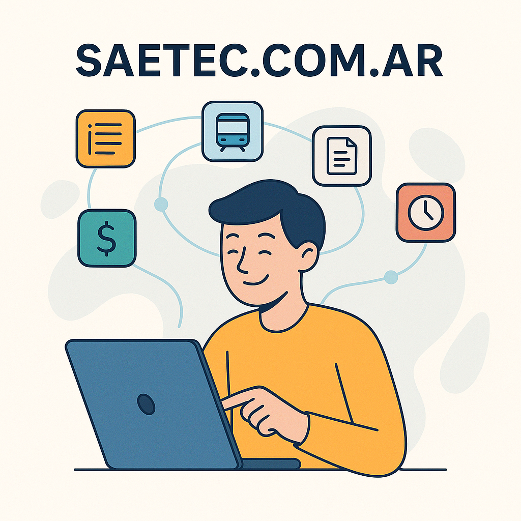 Ilustración SAETEC joven